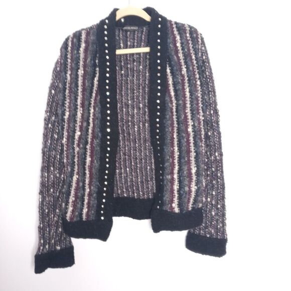 Love Sex Money cardigan size large - Picture 1 of 5